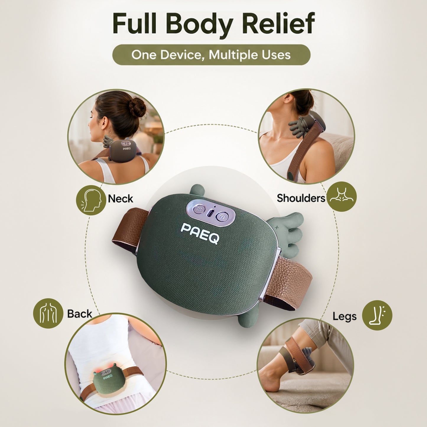 Paeq N7 Pro Neck Massager with Heat