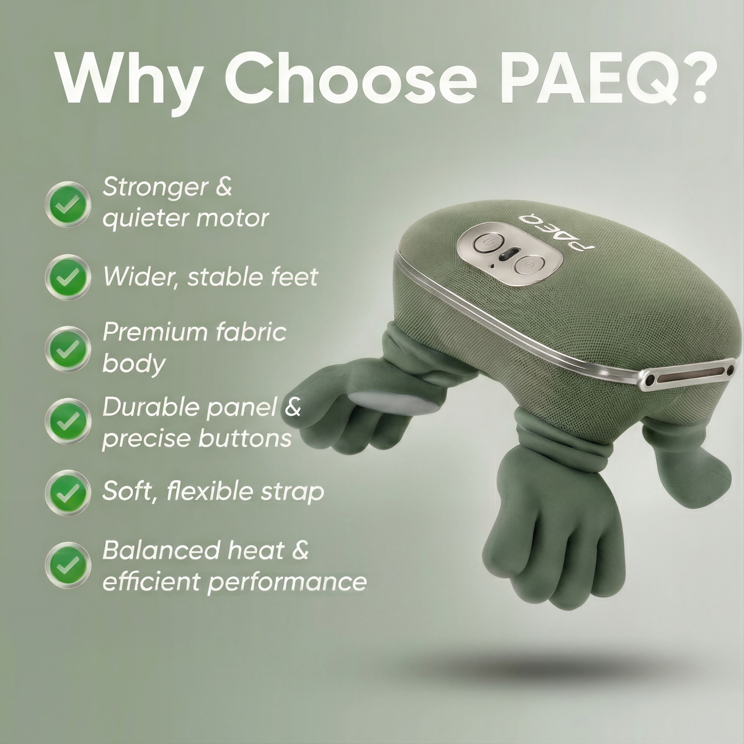 Paeq N7 Pro Neck Massager with Heat