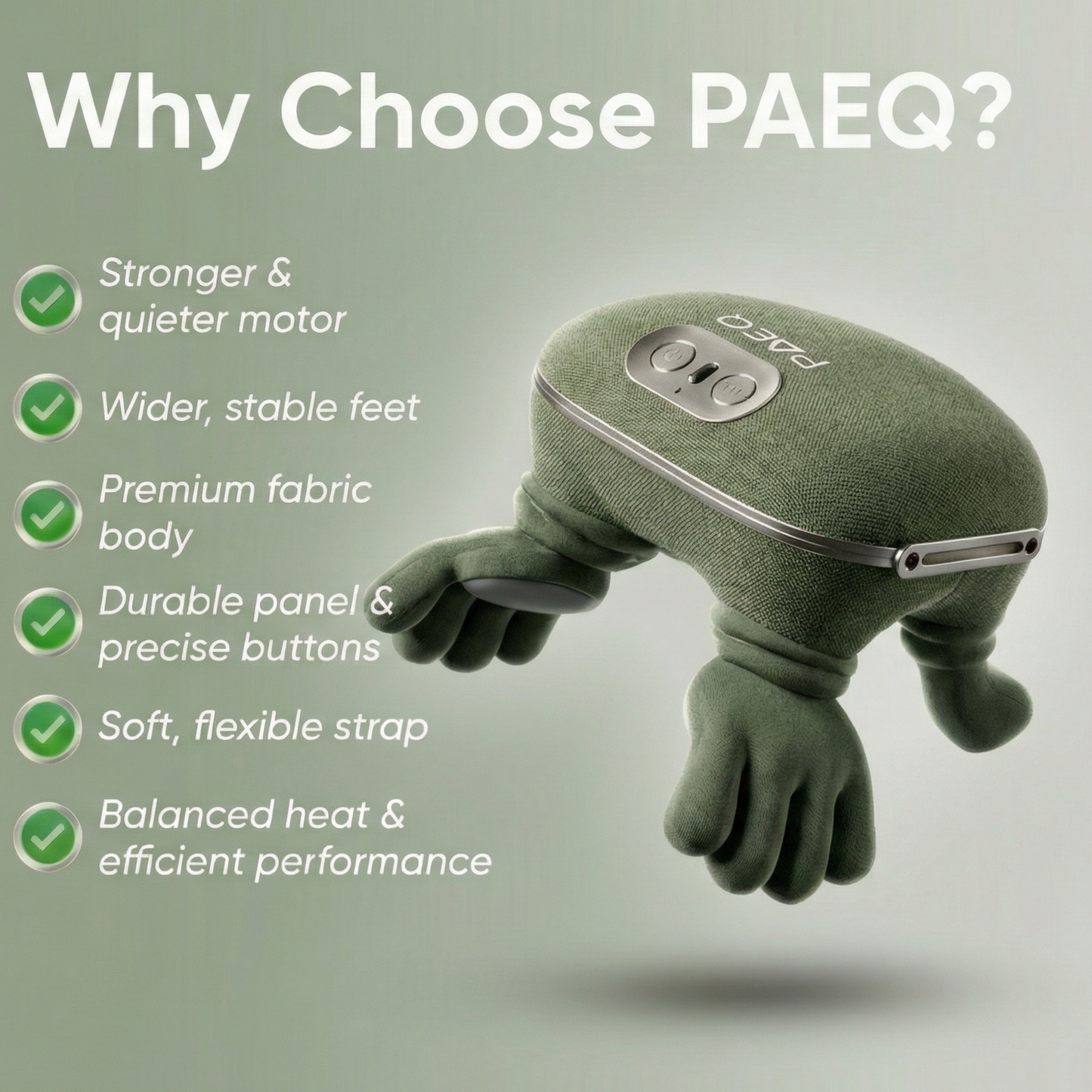 Paeq N7 Pro Neck Massager with Heat
