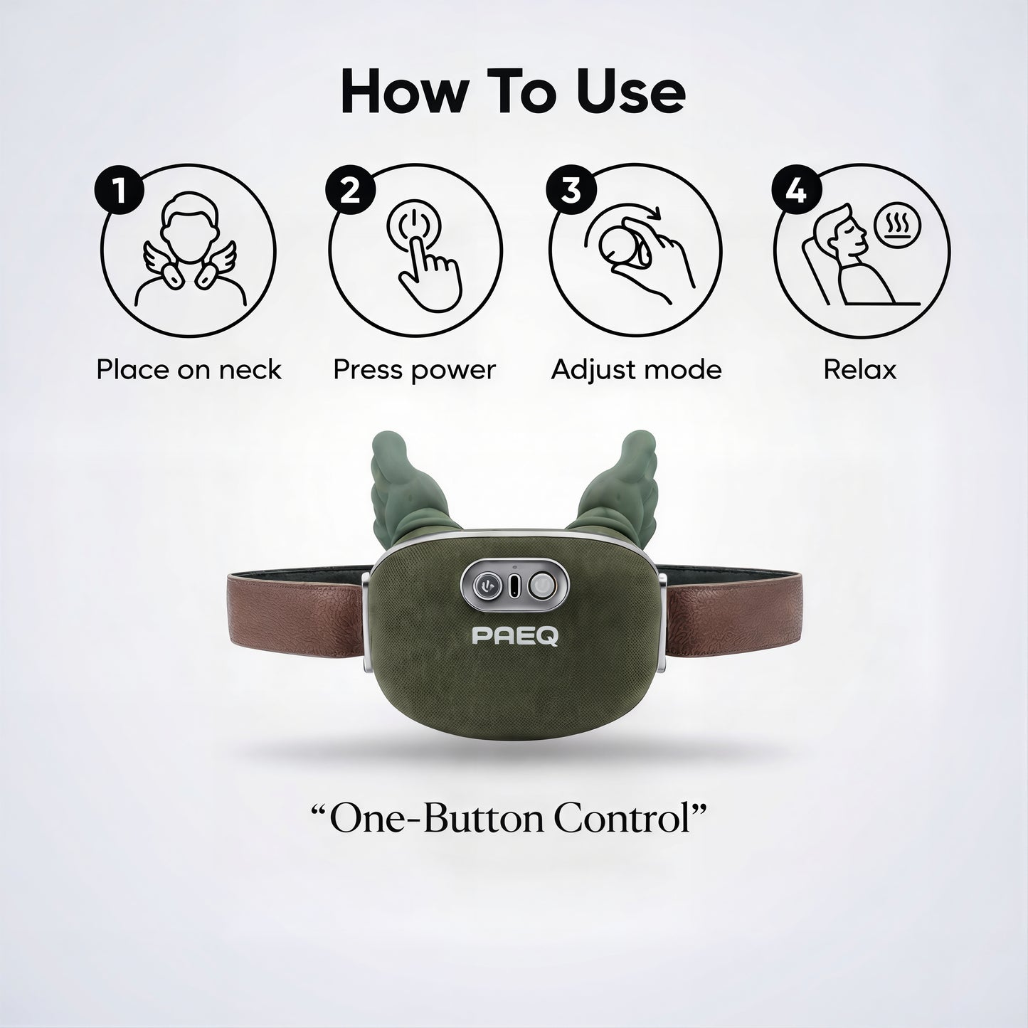 Paeq N7 Pro Neck Massager with Heat