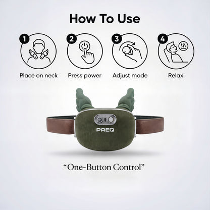 Paeq N7 Pro Neck Massager with Heat