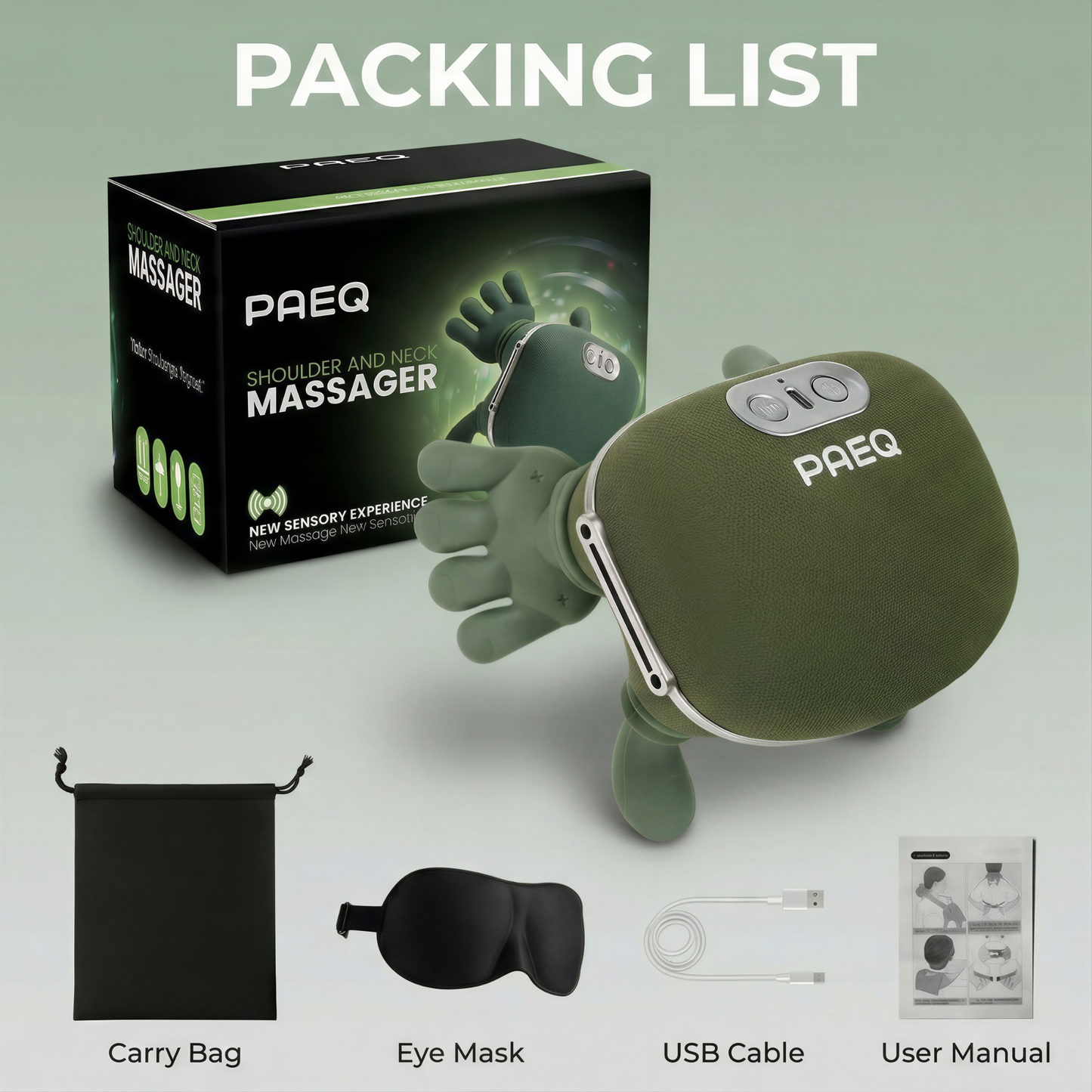 Paeq N7 Pro Neck Massager with Heat